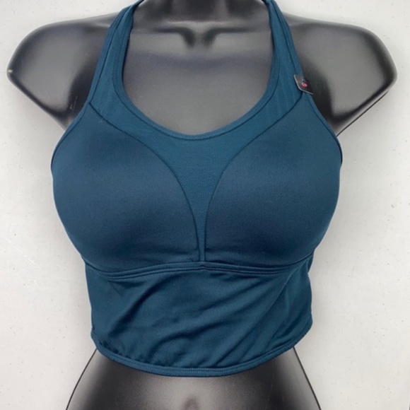 NWT Turquoise Long Bralette,  S   *P1009 - Picture 1 of 9